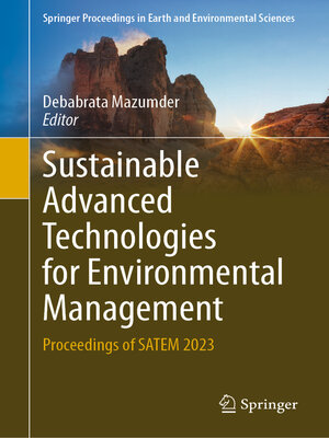 cover image of Sustainable Advanced Technologies for Environmental Management